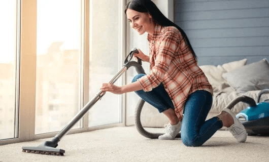 Woman cleaning her house | Blair Mill Outlet